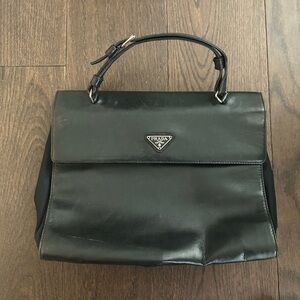 Prada Black top handle bag